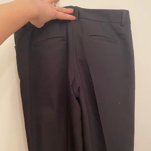 Black work pants- Express Editor Low Rise Slim Pant. 26.